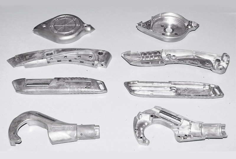 Armaturen, Messer- und Rohrschneider aus Zamak